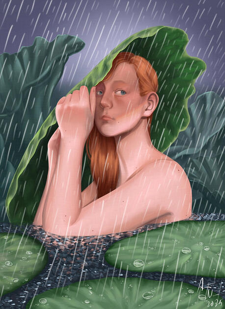 Shelter (2025). Digital painting.